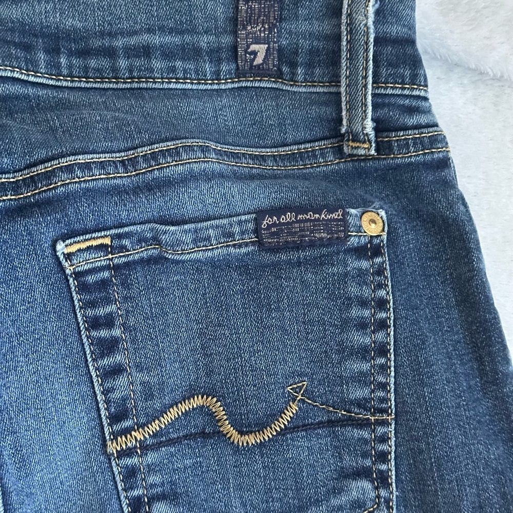 7 For All Mankind Dark Blue Women's Jeans
